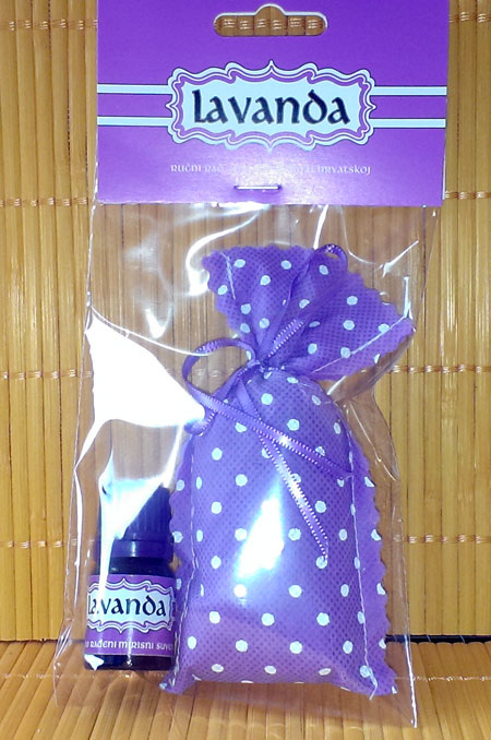 Vrećica lavande i ulje